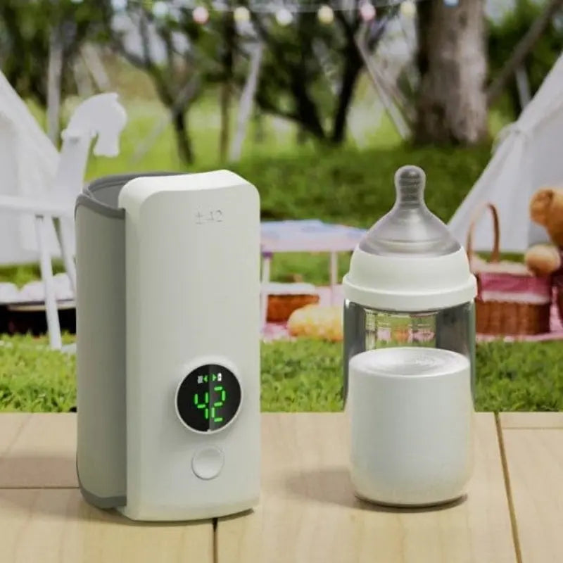 Portable Wireless Rechargeable Baby Bottle Warmer USB Charging And Heating Bag Portable Constant Temperature Milk Warmer Universal Bottle Insulation Sleeve My Store