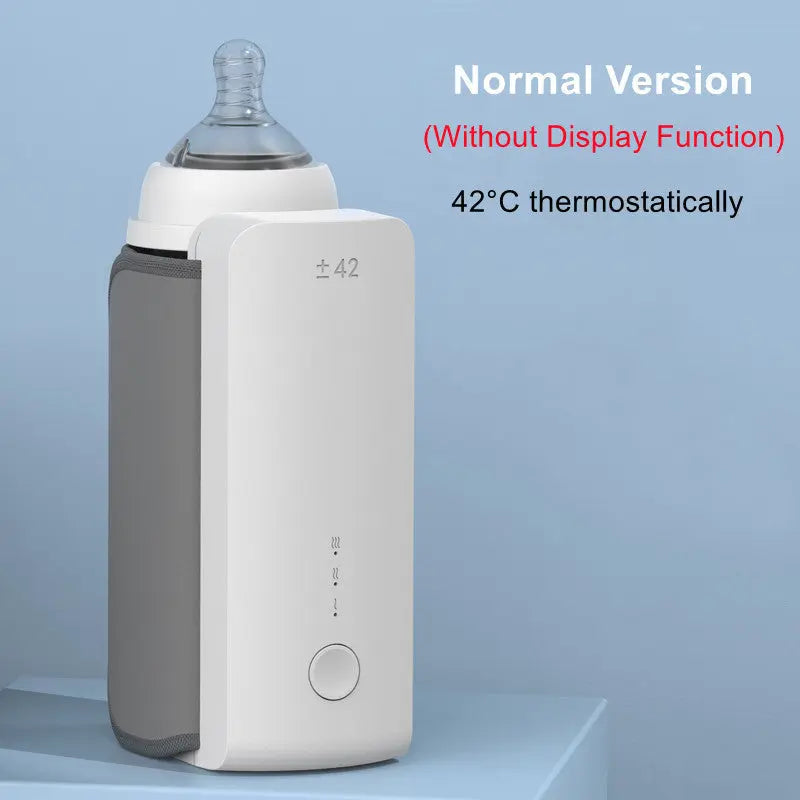 Portable Wireless Rechargeable Baby Bottle Warmer USB Charging And Heating Bag Portable Constant Temperature Milk Warmer Universal Bottle Insulation Sleeve My Store