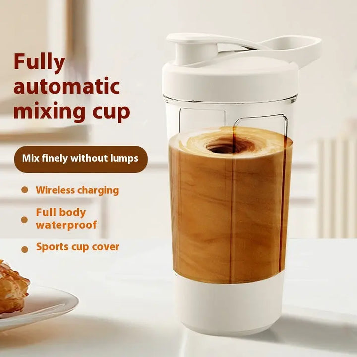 400ML 14oz Electric Protein Powder Mixing Cup Automatic Shaker Mixer Shake Bottle Milk Coffee Blender Kettle Fro Gym 1200mAh My Store